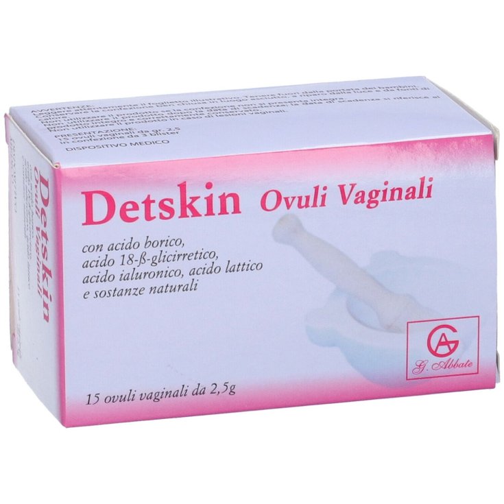 Óvulos Vaginales Detskin 15uds