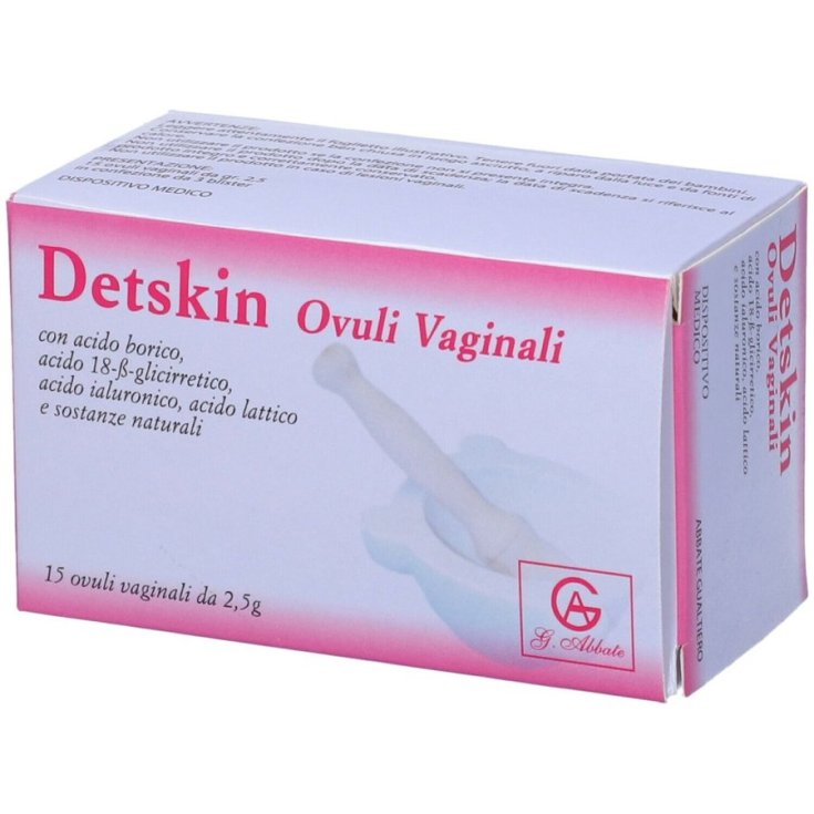Óvulos Vaginales Detskin 15uds