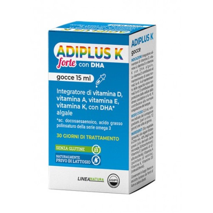 Adiplus K Forte Con DHA Gotas Complemento Alimenticio 15ml