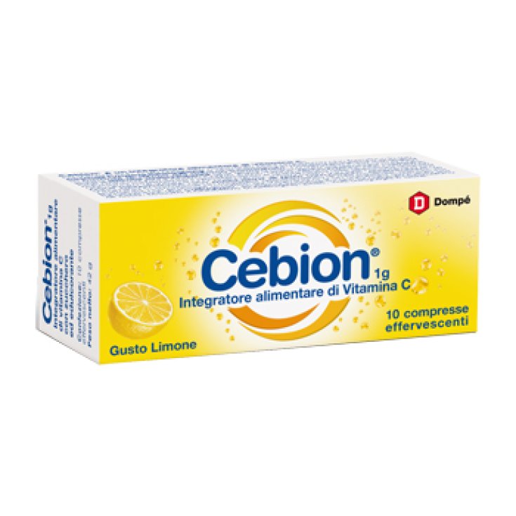 Bracco Cebion 1g Complemento Alimenticio De Vitamina C Sabor A Limón 10 Comprimidos Efervescentes
