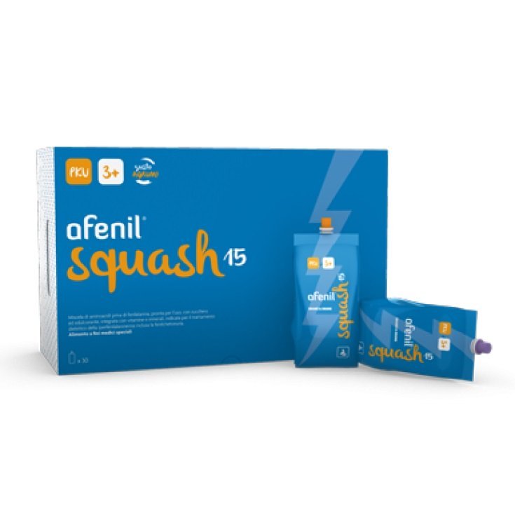 Afenil Squash 15 Frutos Del Bosque MEDIFOOD 30 Sobres Resellables