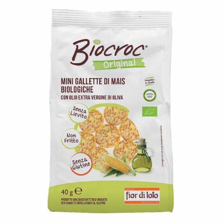 Biocroc Original Mini Tortitas De Maíz Ecológico 40g