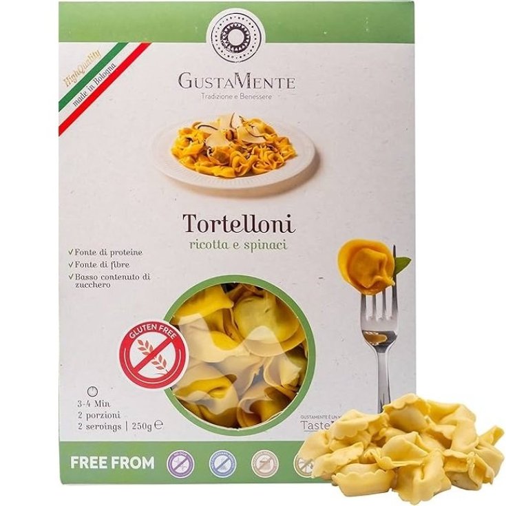 GustaMente Tortelloni Pasta Fresca Sin Gluten 250g