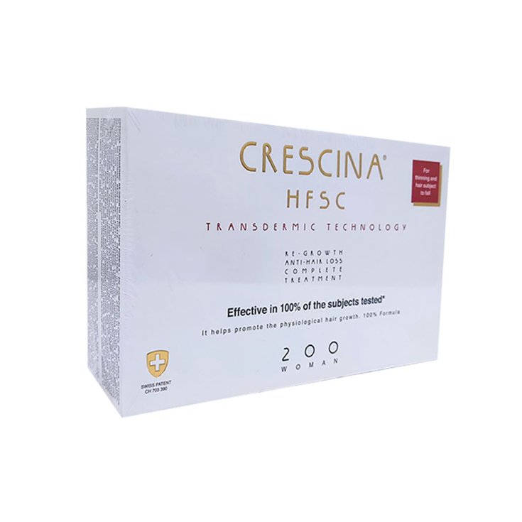 Labo Crescina HFSC New Formula Retard 200 Mujer Tratamiento Completo 20 + 20 Ampollas