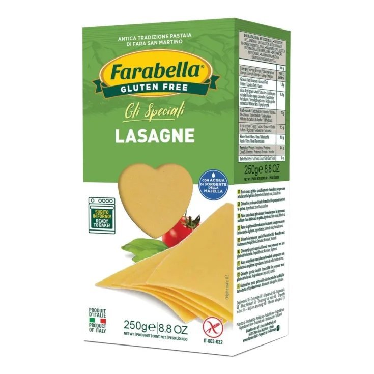 Farabella Lasaña Sin Gluten 250g