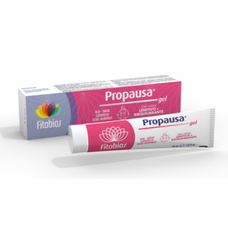 Fitobios Propausa Gel Íntimo Calmante Y Reequilibrante Vaginal Tubo 30ml