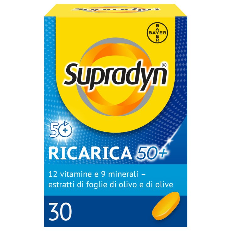 Supradyn® Recambio 50+ Bayer 30 Comprimidos