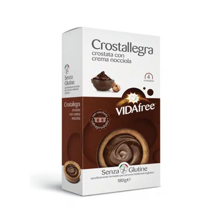 Vidafree Crostallegra Crema De Avellanas Sin Gluten 180g