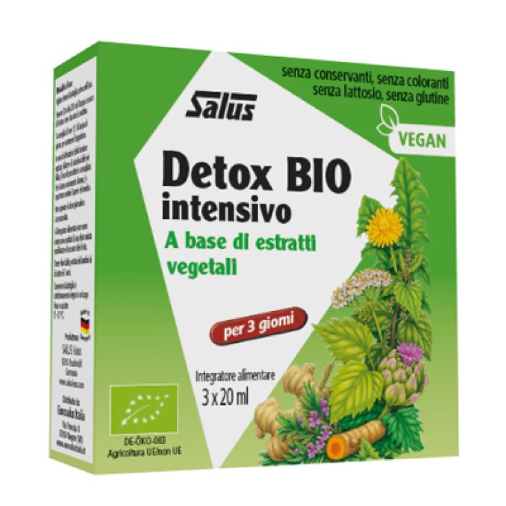 Salus Detox Bio Complemento Alimenticio Intensivo 3x20ml