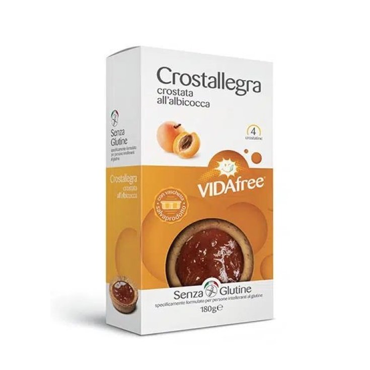 Vidafree Crostallegra Albaricoque Sin Gluten 180g