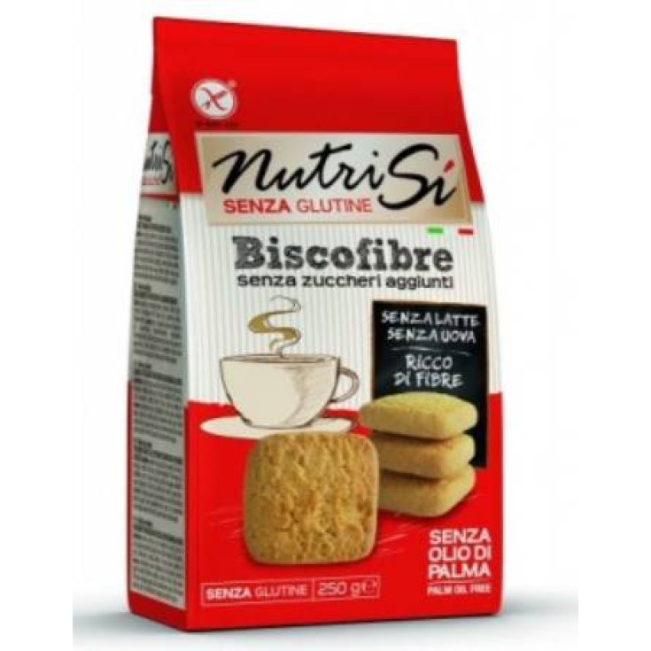 NutriSì Biscofibra Sin Azúcar Añadido Sin Gluten 250g