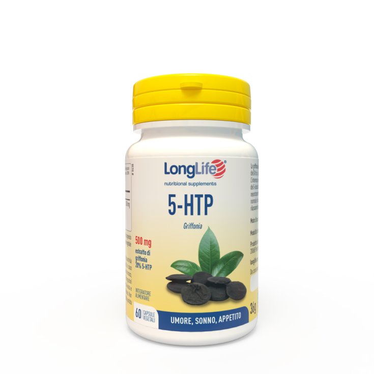 5-HTP Griffonia 100mg LongLife 60 Cápsulas Vegetarianas