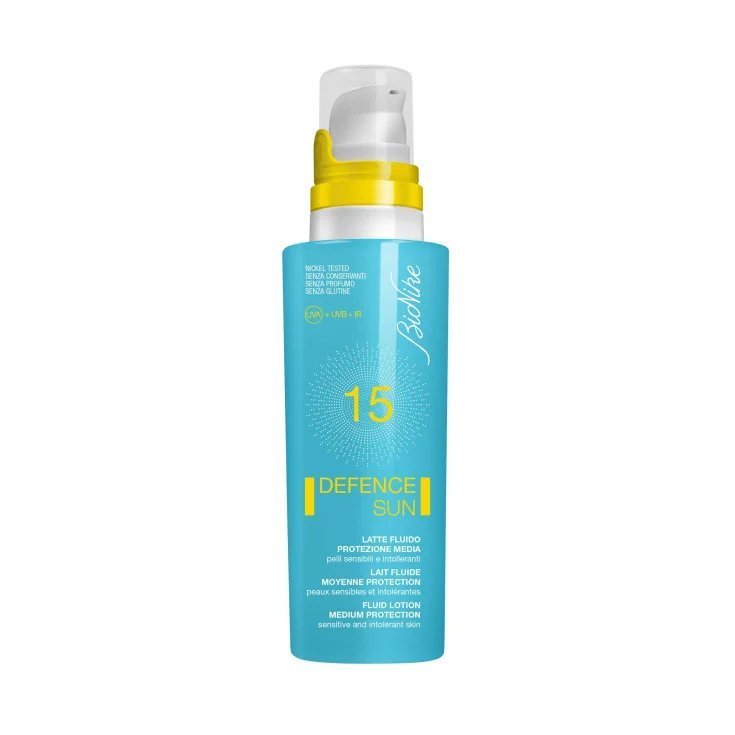 Defensa Leche Fluida Solar SPF15 BioNike 125ml