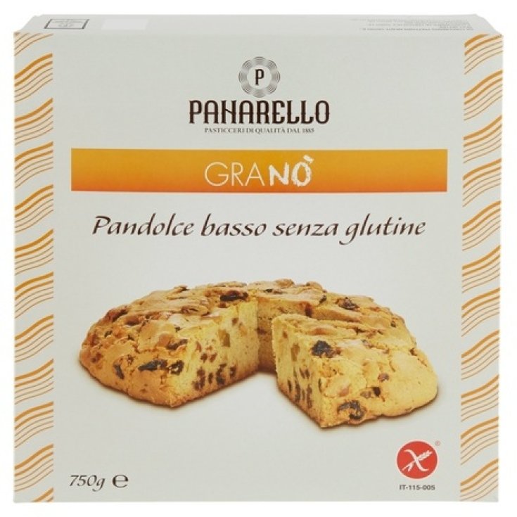 Panarello Granò Pandolce Basso Paquete Sin Gluten 750g