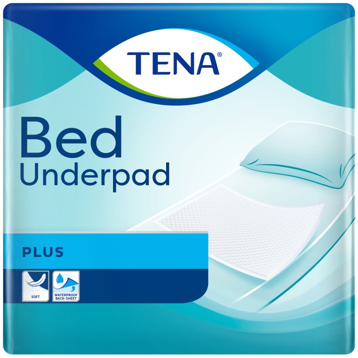 Tena Bed Plus Protector Cama 75x60cm 35 Piezas