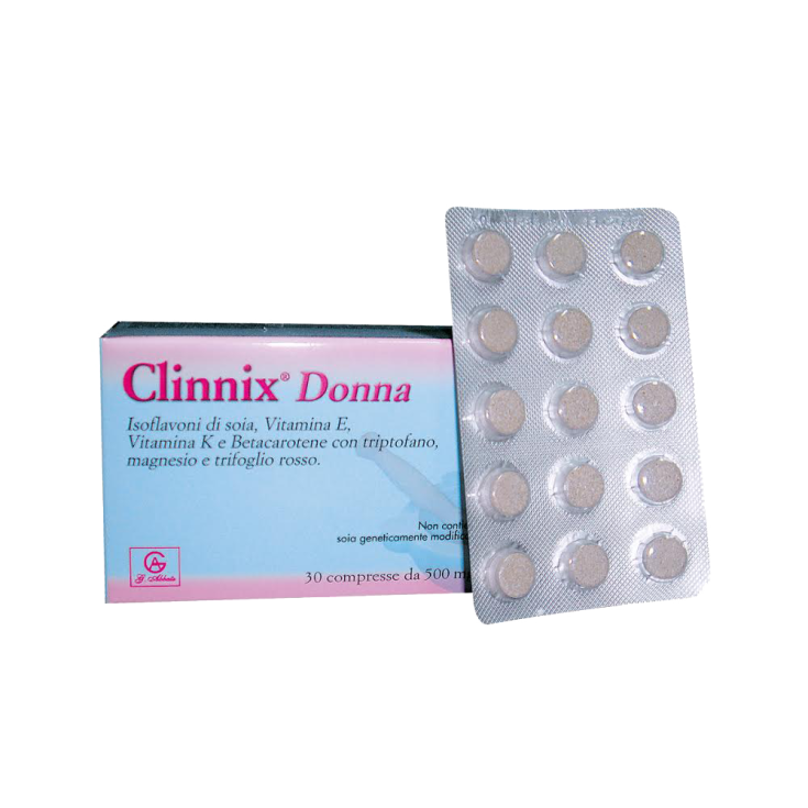 Clinnix Comprimidos Mujer Menopausia Complemento Alimenticio 30 Comprimidos