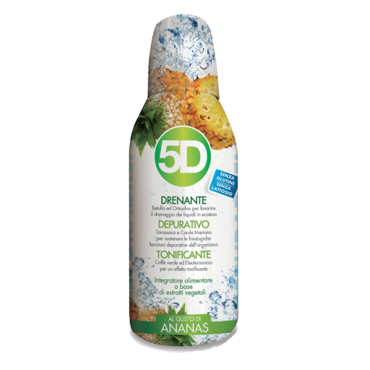 5D Sabor Piña Beneficio 500ml