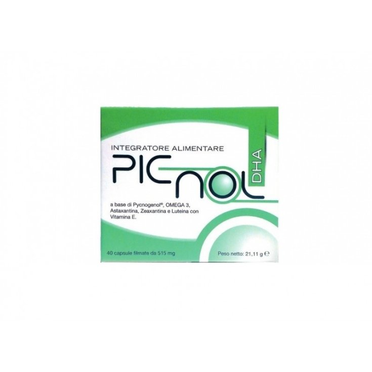 Picnol DHA Complemento Alimenticio 40 Cápsulas