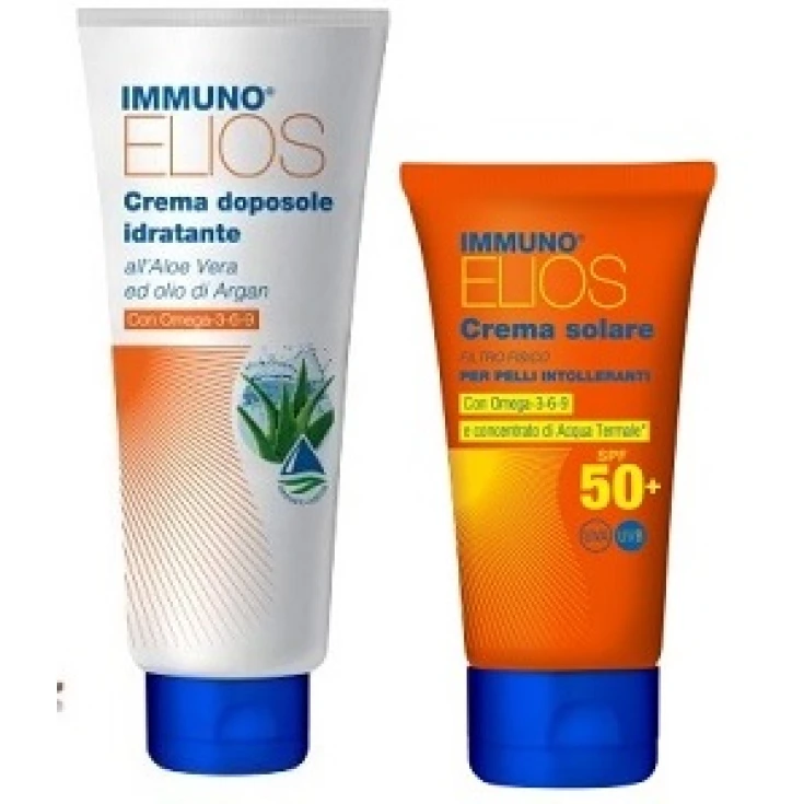 Immuno Elios Crema SPF50+ Pieles Intolerantes y After Sun Morgan Pharma