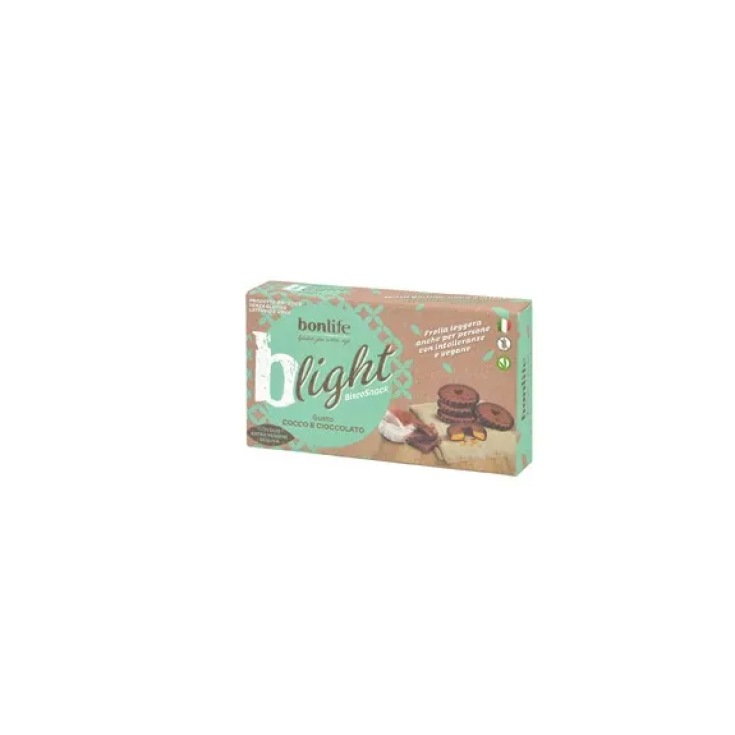 BonLife Biscosnack Blight Galletas Sin Gluten De Coco Y Chocolate 4x10g