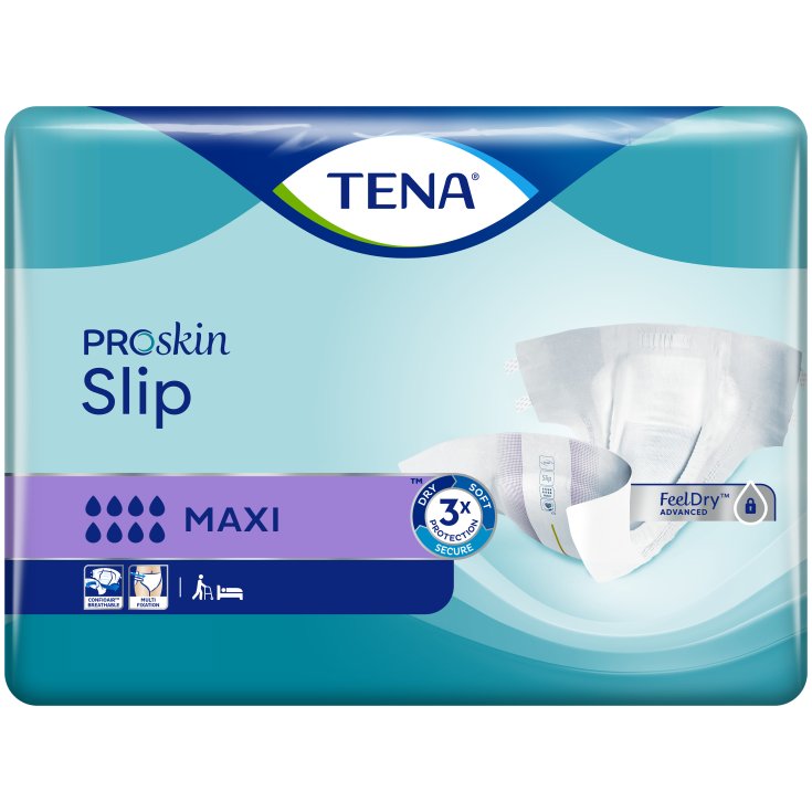 Tena Slip Maxi Pañales Talla S 24 Piezas