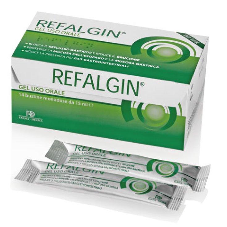 Farma-Derma Refalgin® Gel Complemento Alimenticio Uso Oral 14 Sobres De 15ml