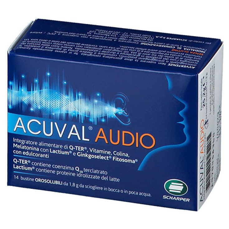 Acuval Audio Complemento Alimenticio 14 Sobres