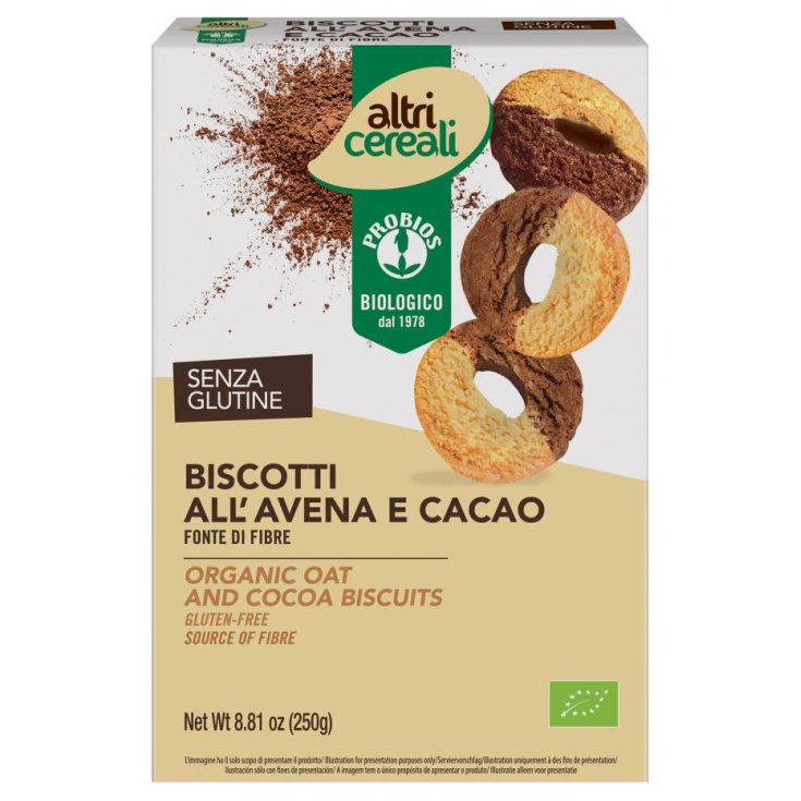 Otros Cereales Galletas De Avena Y Cacao Probios 250g