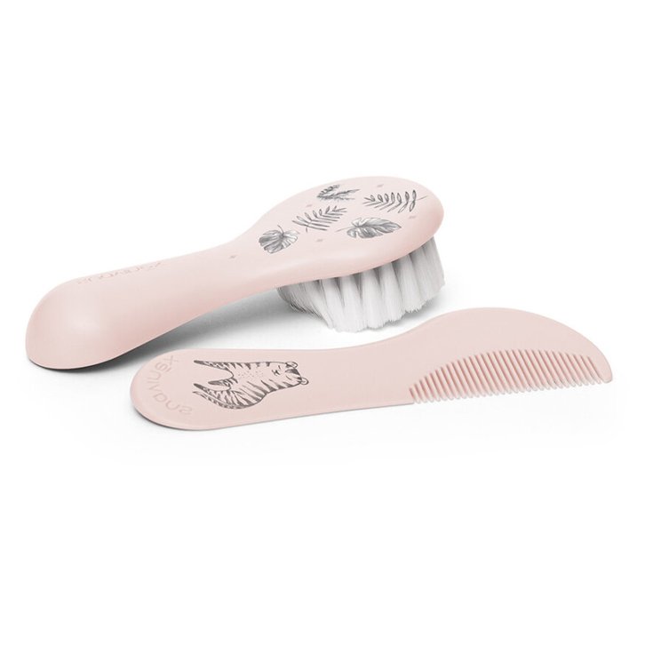 Suavinex Set Cepillo-Peine Rosa