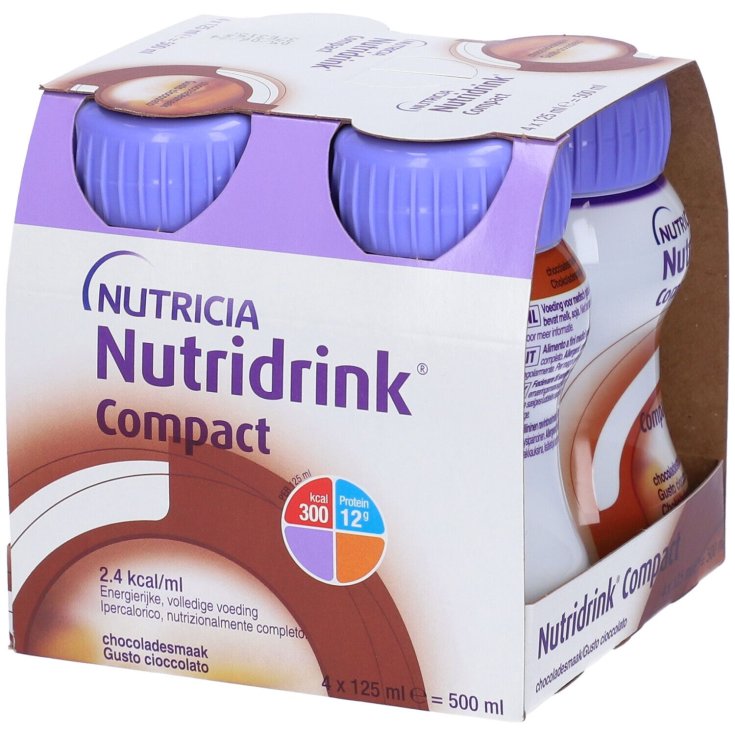 Nutridrink Compacto Chocolate Nutricia 4x125ml