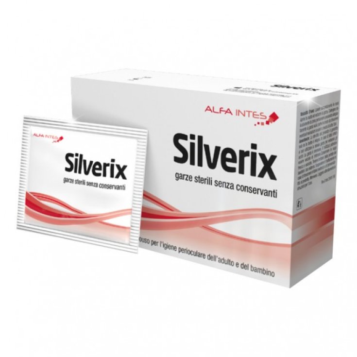 Silverix Desechable Periocular Gasa Esteril Alfa Antes 14 Piezas