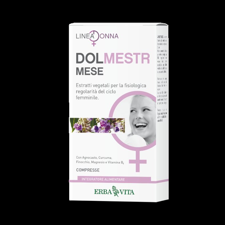 ErbaVita Woman Line Dol Mestr Mes Complemento Alimenticio 30 Comprimidos