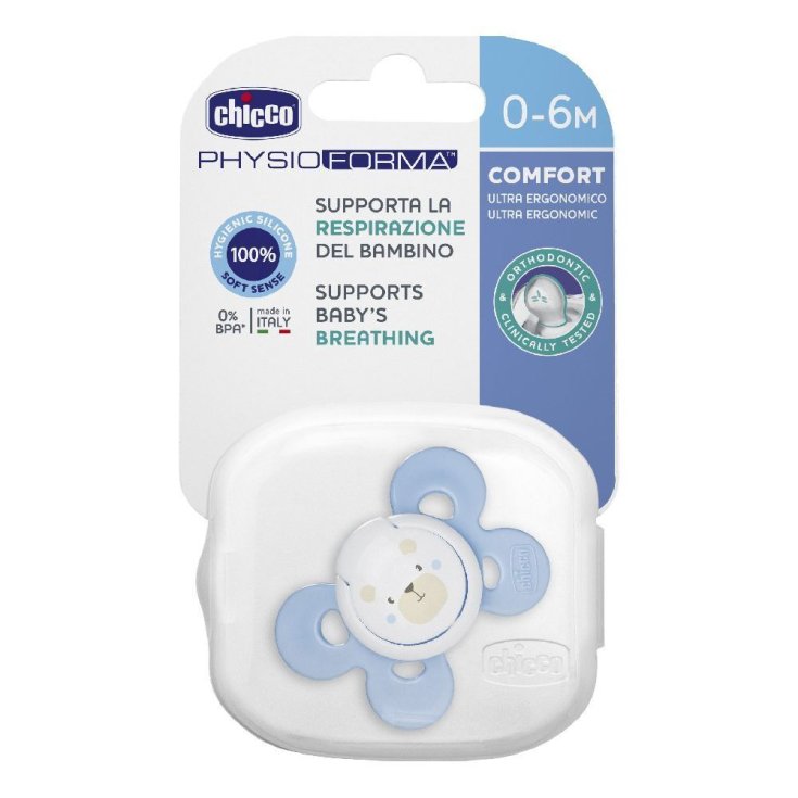 PhysioForma™ Confort Chupete 0-6m Silicona Bebé Chicco® 1 Pieza