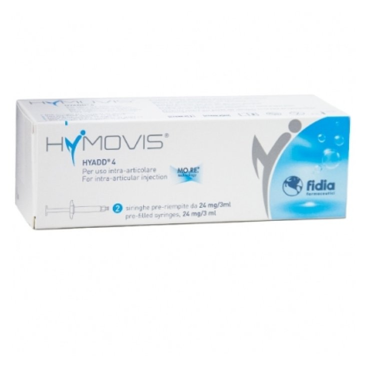 Hymovis® 24 mg / 3 ml Fidia 2 jeringas luer-lock precargadas