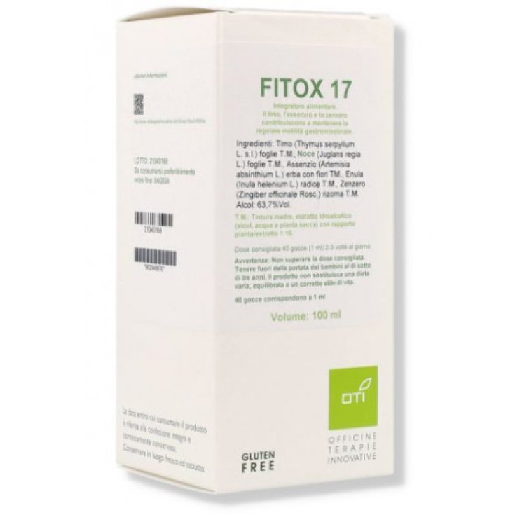 Oti Fitox 17 Gotas Complemento Alimenticio 100ml