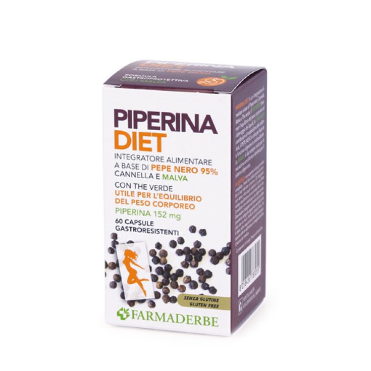 Farmaderbe Piperina Diet Complemento Alimenticio 60 Comprimidos