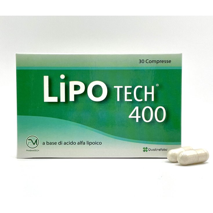 Lipotech 400 Complemento Alimenticio 30 Comprimidos