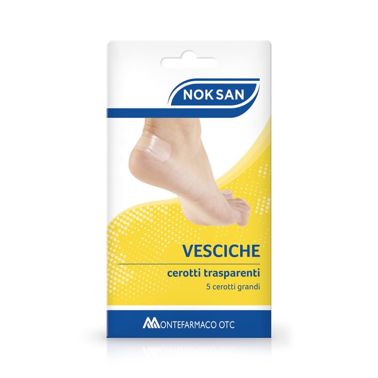 Noksan Tech Blister Parches Bolsillo Transparente Grande MONTEFARMACO OTC 5 Parches