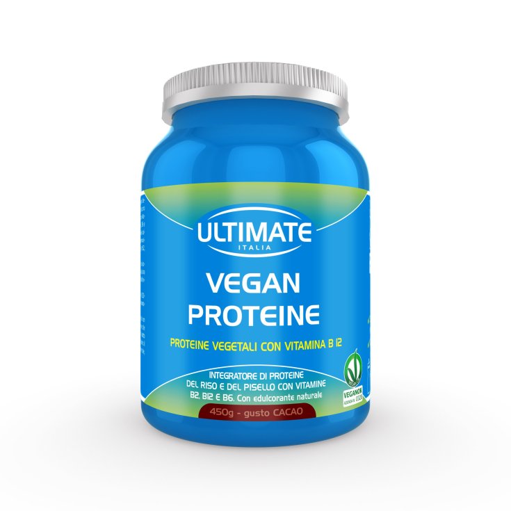 Ultimate Vegan Protein Suplemento Alimenticio Sabor Cacao 450g