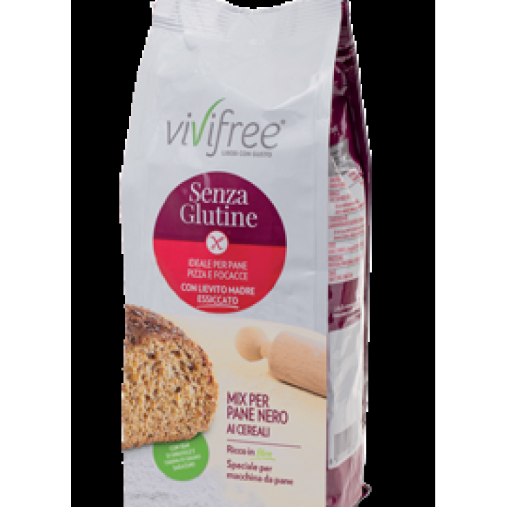 ViviFree Mix Para Pan Negro Sin Gluten 500g