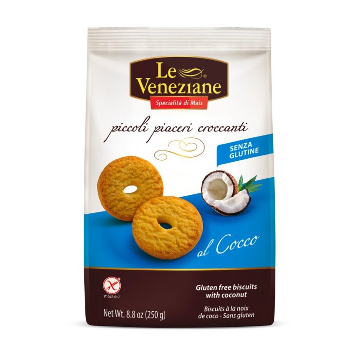 Le Veneziane Galletas de Coco Sin Gluten 250g