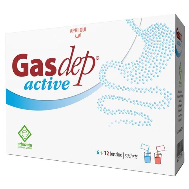 Gasdep Activo Complemento Alimenticio 6+12 Sobres