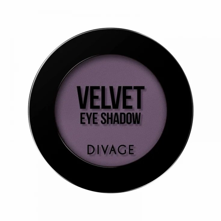 Divage Velvet Eye Shadow Sombra de ojos Matt 7317 Violeta oscuro