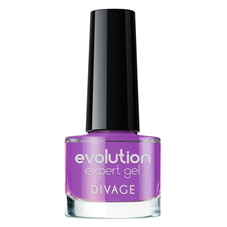Divage Evolution Expert Gel Esmalte de Uñas Efecto Gel 106 Púrpura Oscuro