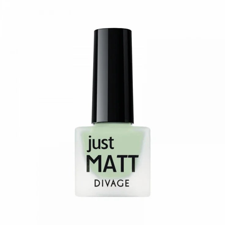 Divage Just Esmalte De Uñas Mate Efecto Mate 10 Verde Claro