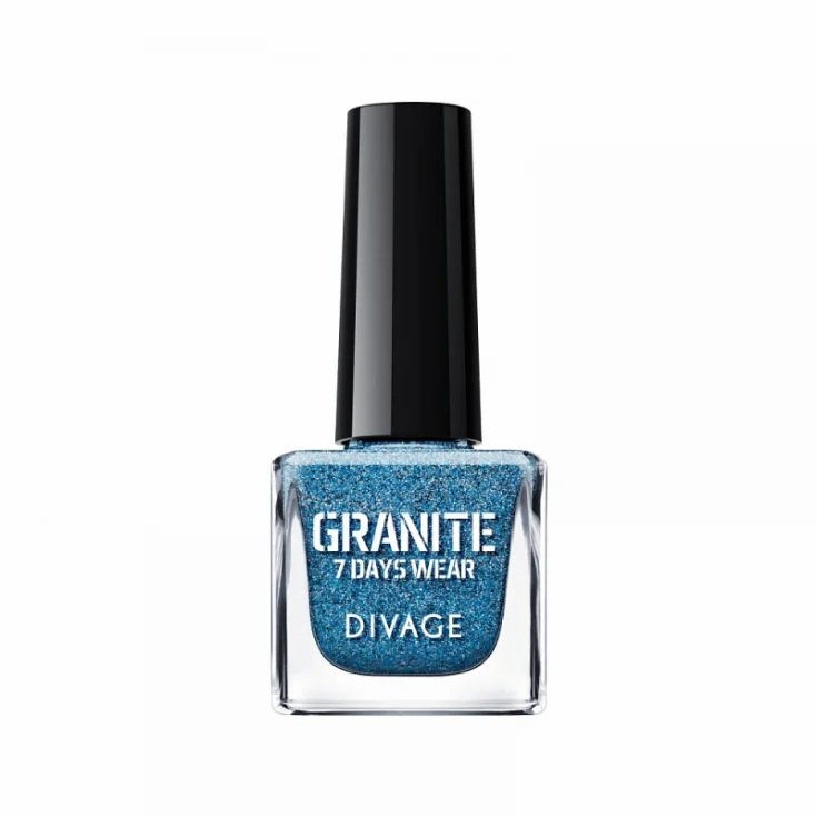 Divage Granite Esmalte de Uñas Efecto Granito 05 Azul