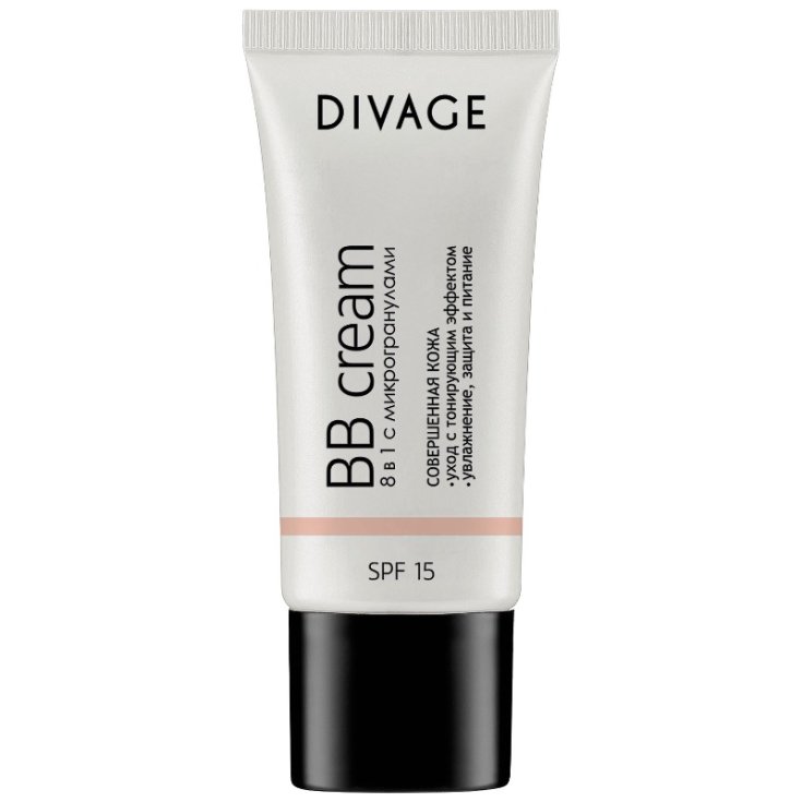 Divage BB Cream 8 en 1 Crema Hidratante con Color 01 Beige Claro