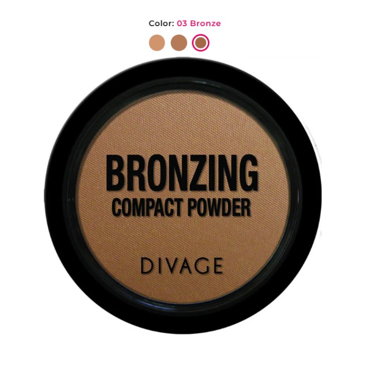Divage Polvos Compactos Bronceadores Terra Num. 03 9g