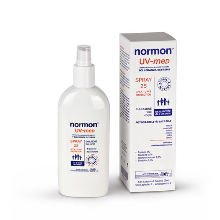Normon UV-med Spray Rostro Corporal SPF25 250ml