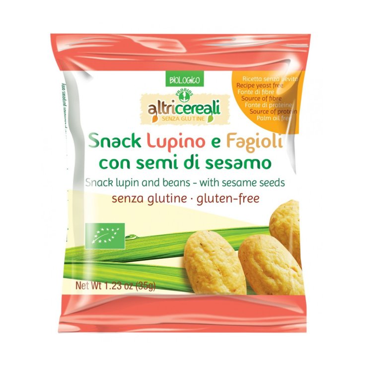 Snack Otros Cereales Altramuces Y Alubias Con Semillas De Sésamo Probios 35g